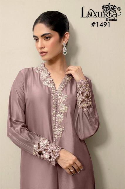 Laxuria Trendz 1491 catalog pakistani designer suits wholesale in india