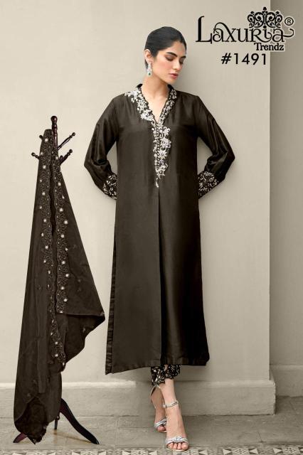 Laxuria Trendz 1491 catalog pakistani designer suits wholesale in india