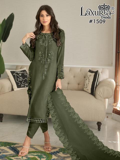 Laxuria Trendz 1509 catalog wholesale pakistani suits online