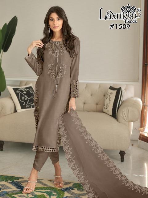 Laxuria Trendz 1509 catalog wholesale pakistani suits online