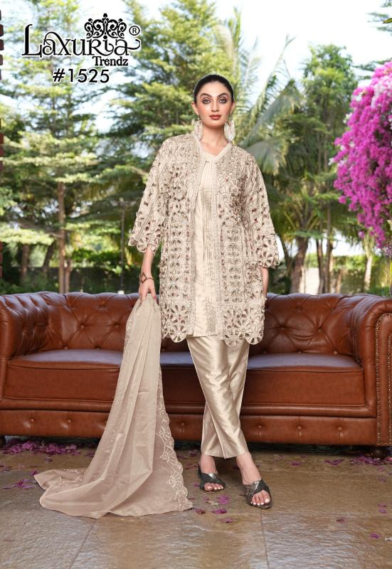 Laxuria Trendz 1525 catalog wholesale pakistani suites