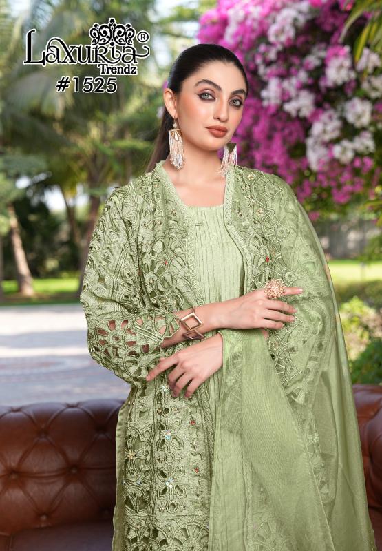 Laxuria Trendz 1525 catalog wholesale pakistani suites