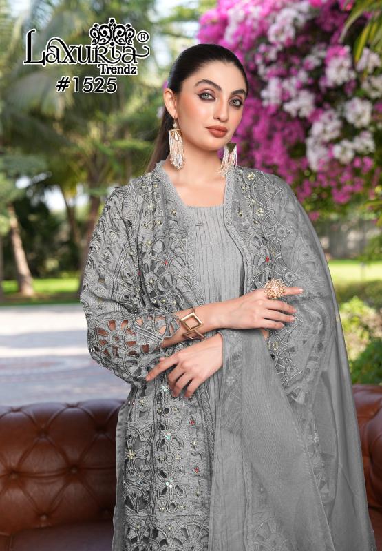 Laxuria Trendz 1525 catalog wholesale pakistani suites