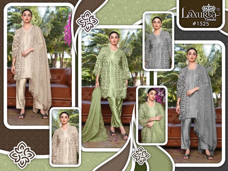Laxuria Trendz 1525 catalog wholesale pakistani suites