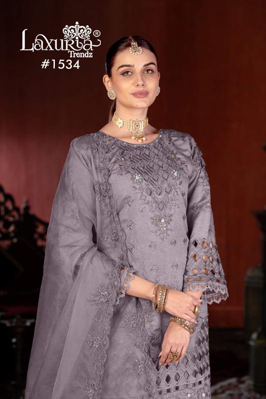 Laxuria Trendz 1534 catalog pakistani replica suits wholesale