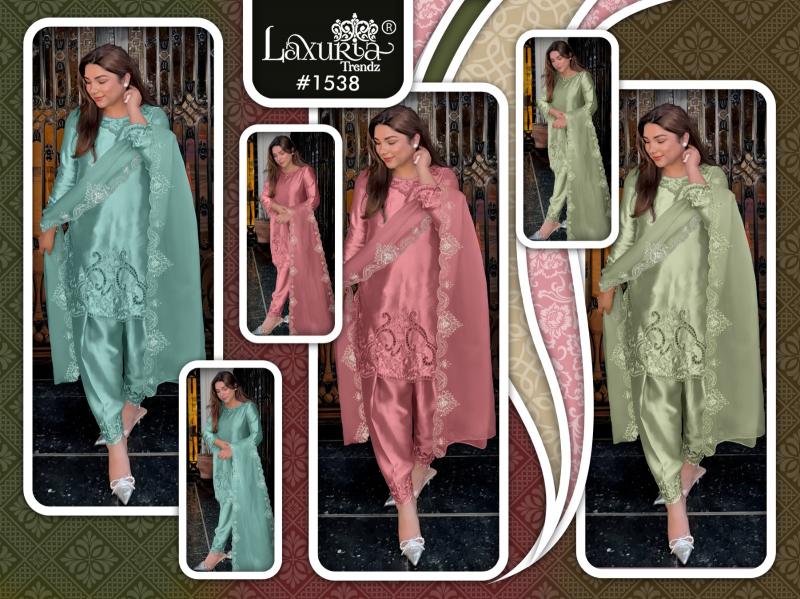 Laxuria Trendz 1538 catalog pakistani wholesale suits franchises