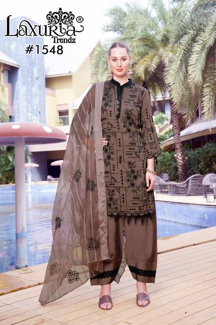 Laxuria Trendz 1548 catalog wholesale pakistani suite