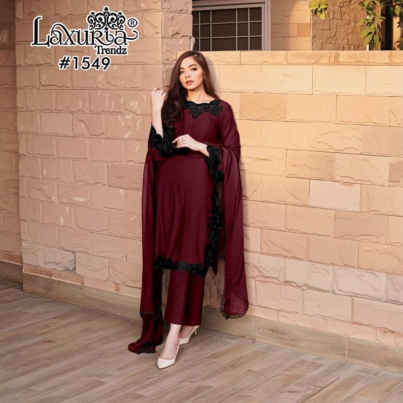 Laxuria Trendz 1549 catalog pakistani suits wholesalers in amritsar