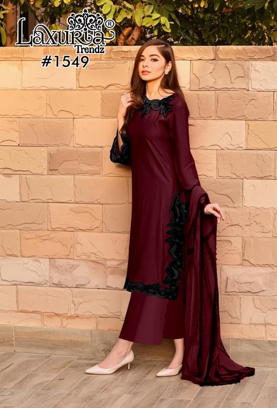 Laxuria Trendz 1549 catalog pakistani suits wholesalers in amritsar