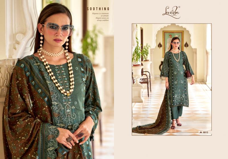 Levisha Madhubala Vol 8 catalog cotton dress materials wholesale in surat