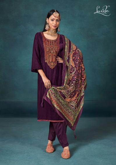 Levisha Noor E Bahar catalog wholesale dress materials in jetpur