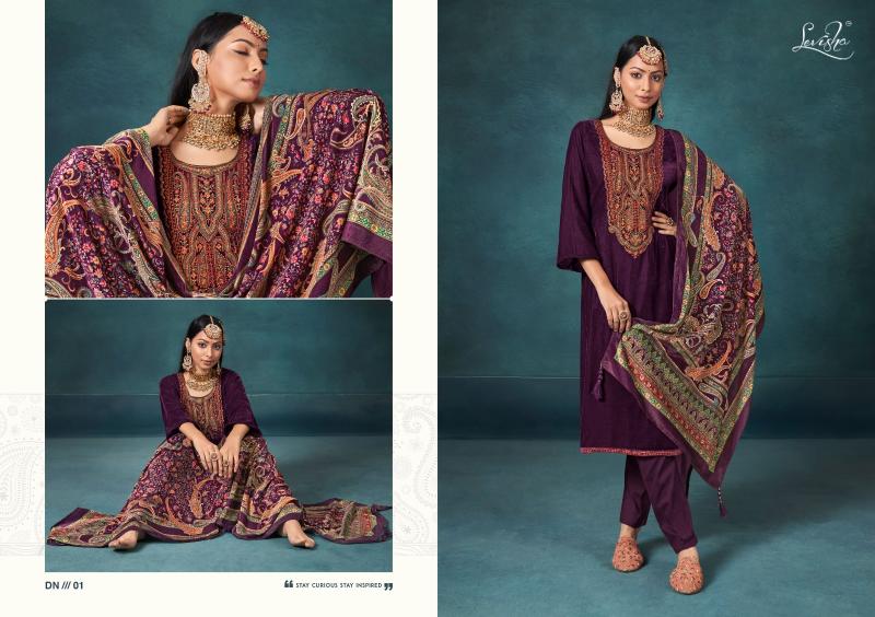 Levisha Noor E Bahar catalog wholesale dress materials in jetpur