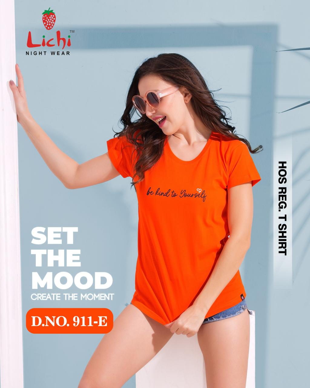 Lichi 911 A to J catalog recycled t shirts wholesale