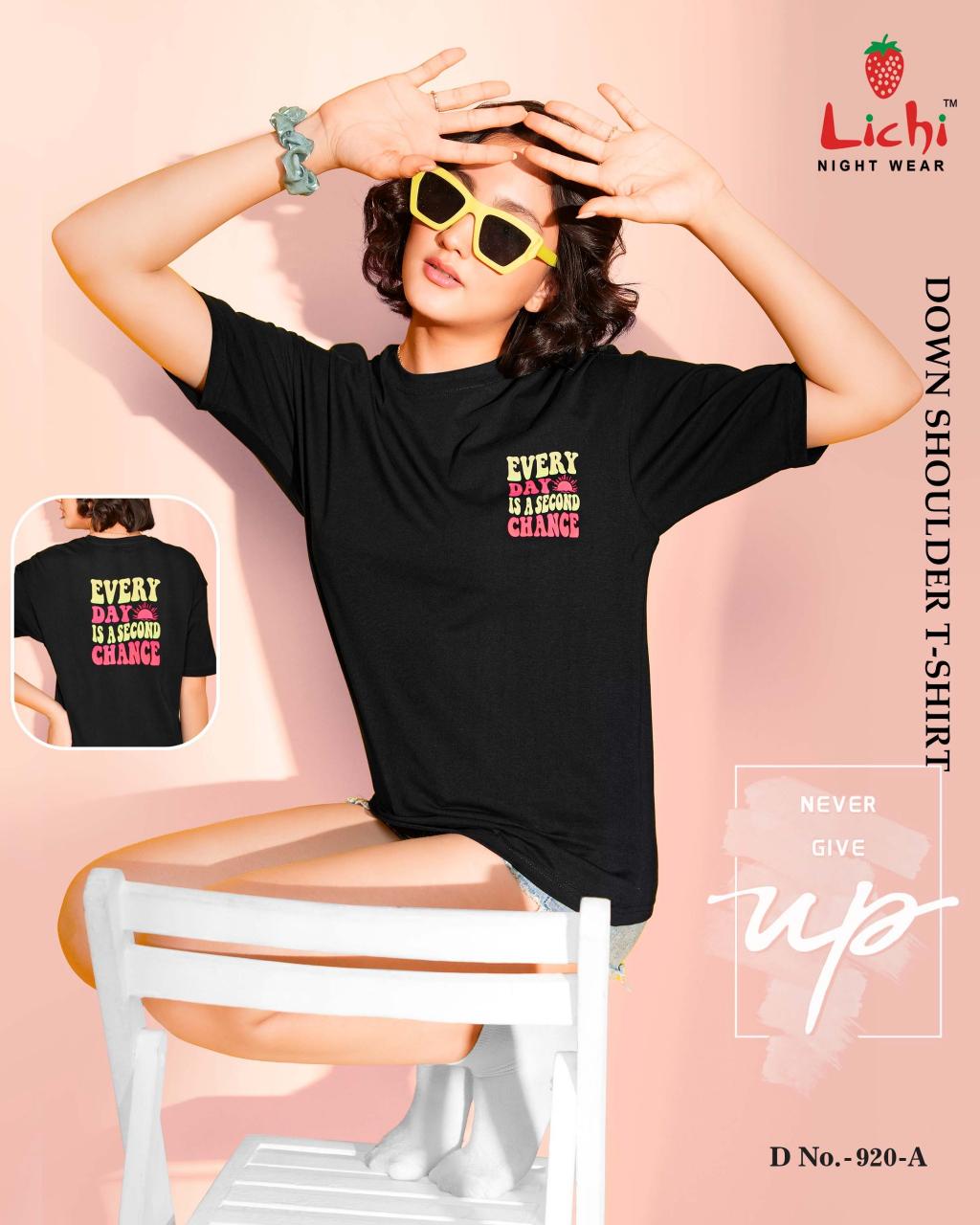 Lichi 920 A to F catalog premium t shirts wholesale