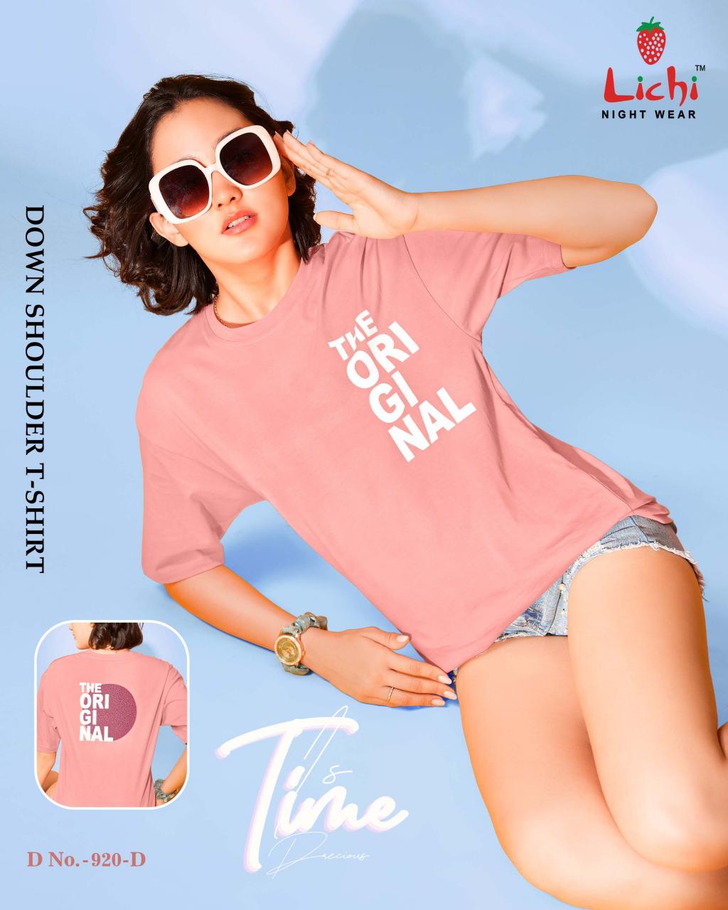 Lichi 920 A to F catalog premium t shirts wholesale