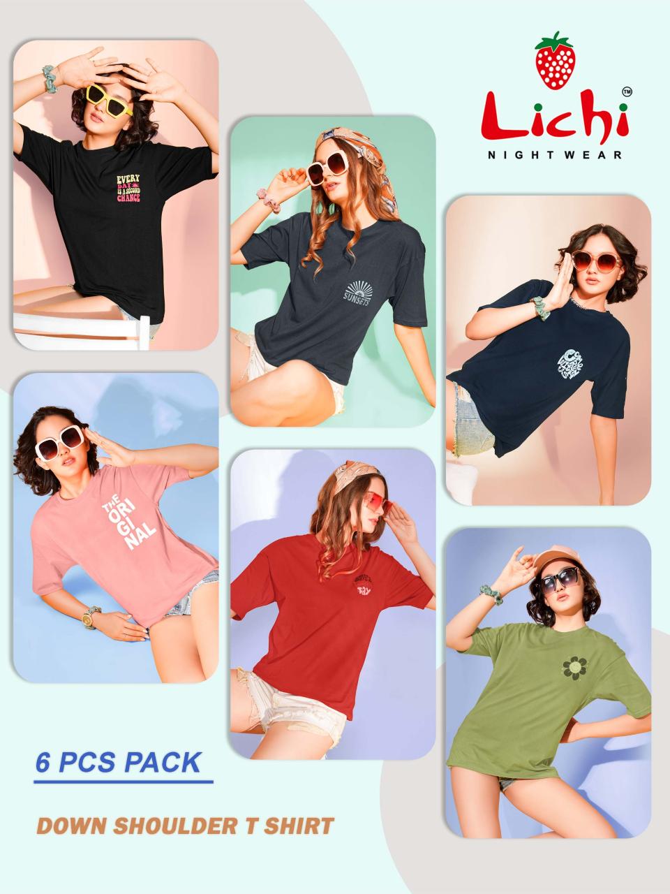 Lichi 920 A to F catalog premium t shirts wholesale