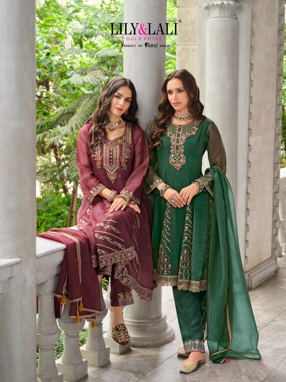 Lily & Lali Aasma catalog traditional kurtis online india