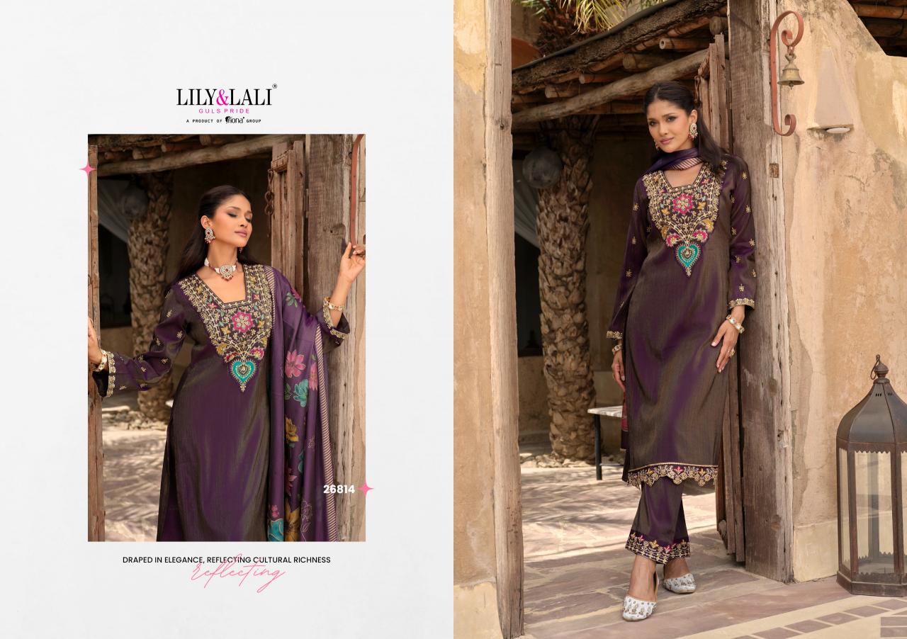Lily & Lali Ariana catalog kurti lowest price in india