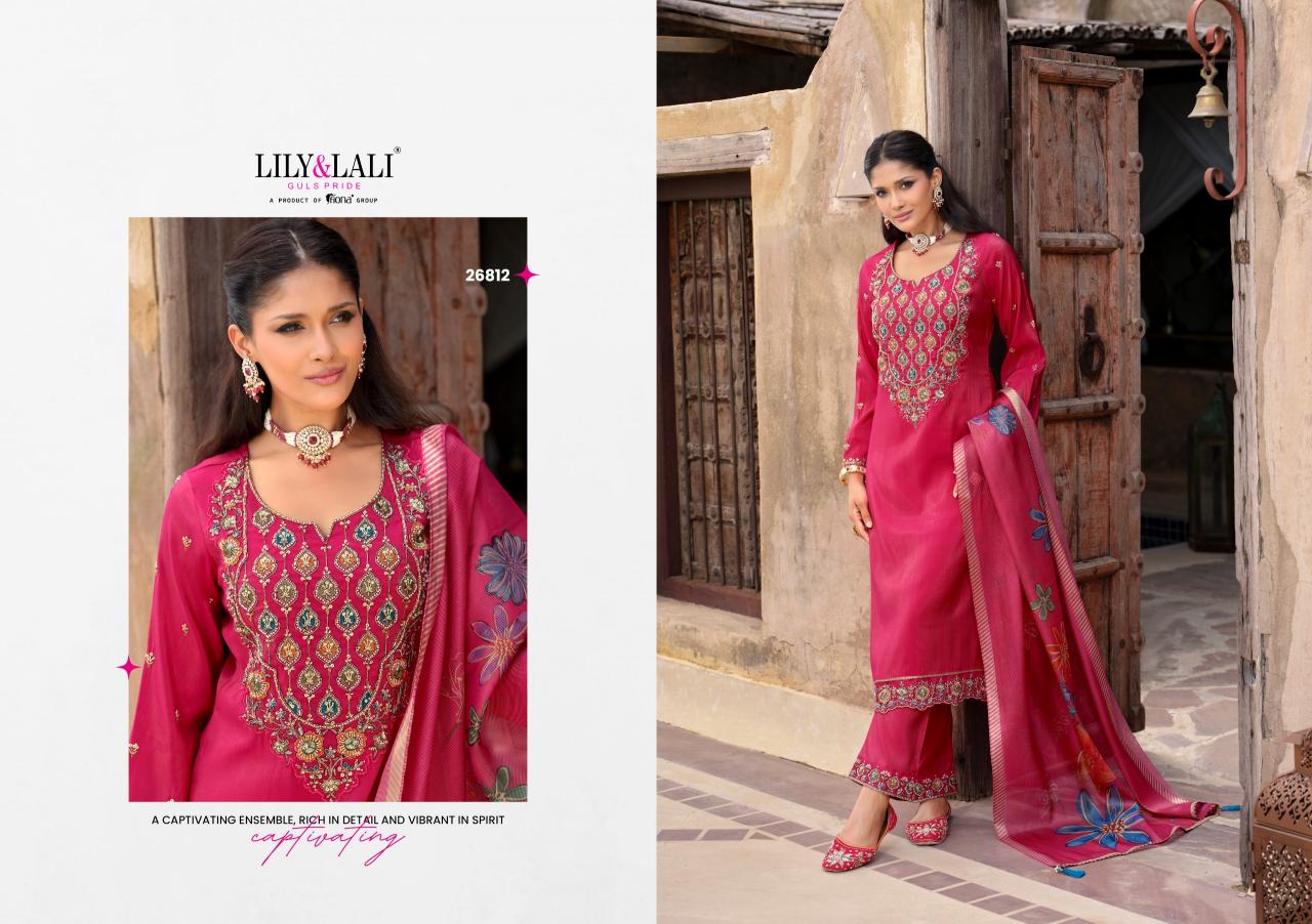 Lily & Lali Ariana catalog kurti lowest price in india
