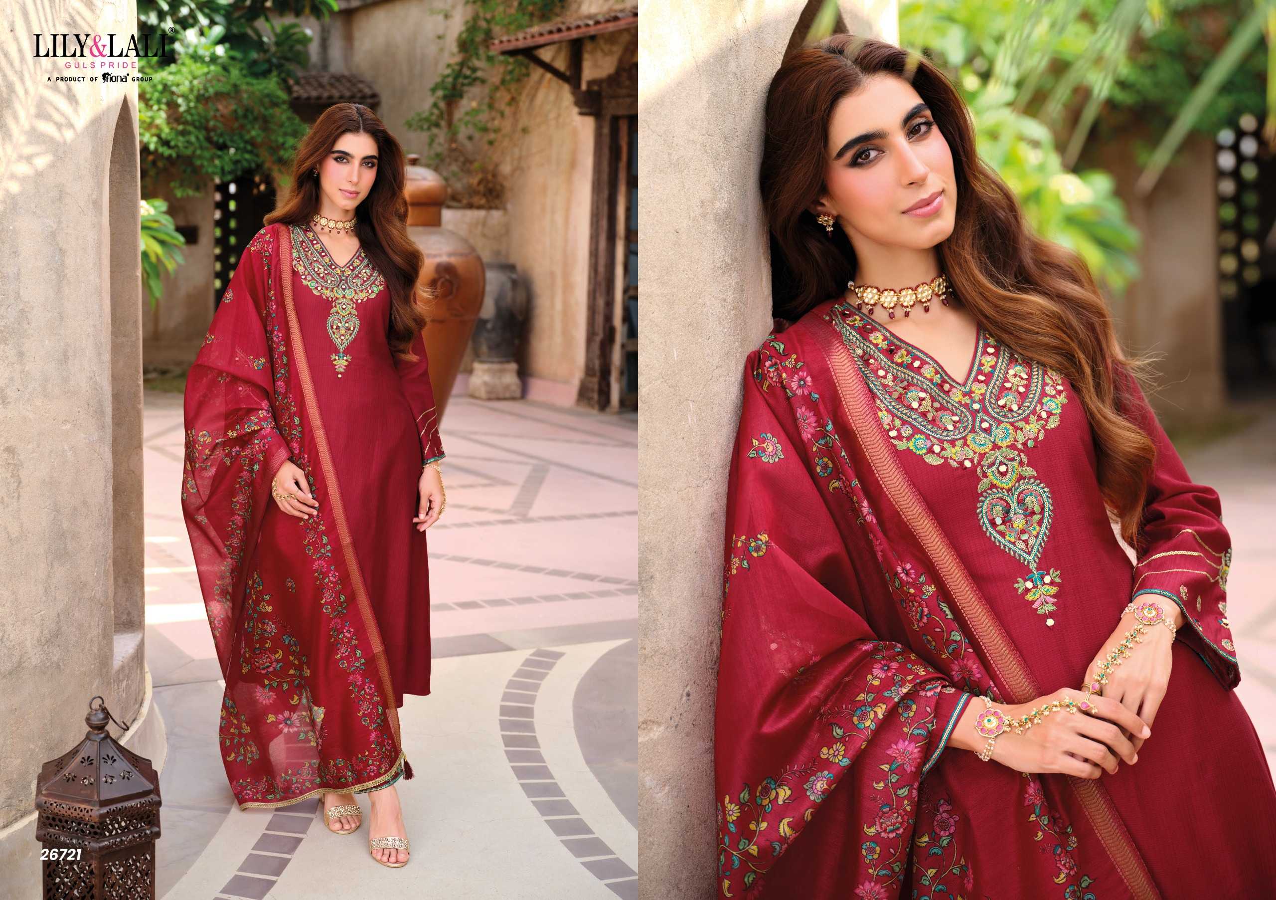 Lily & Lali Berlin catalog mirraw kurtis india