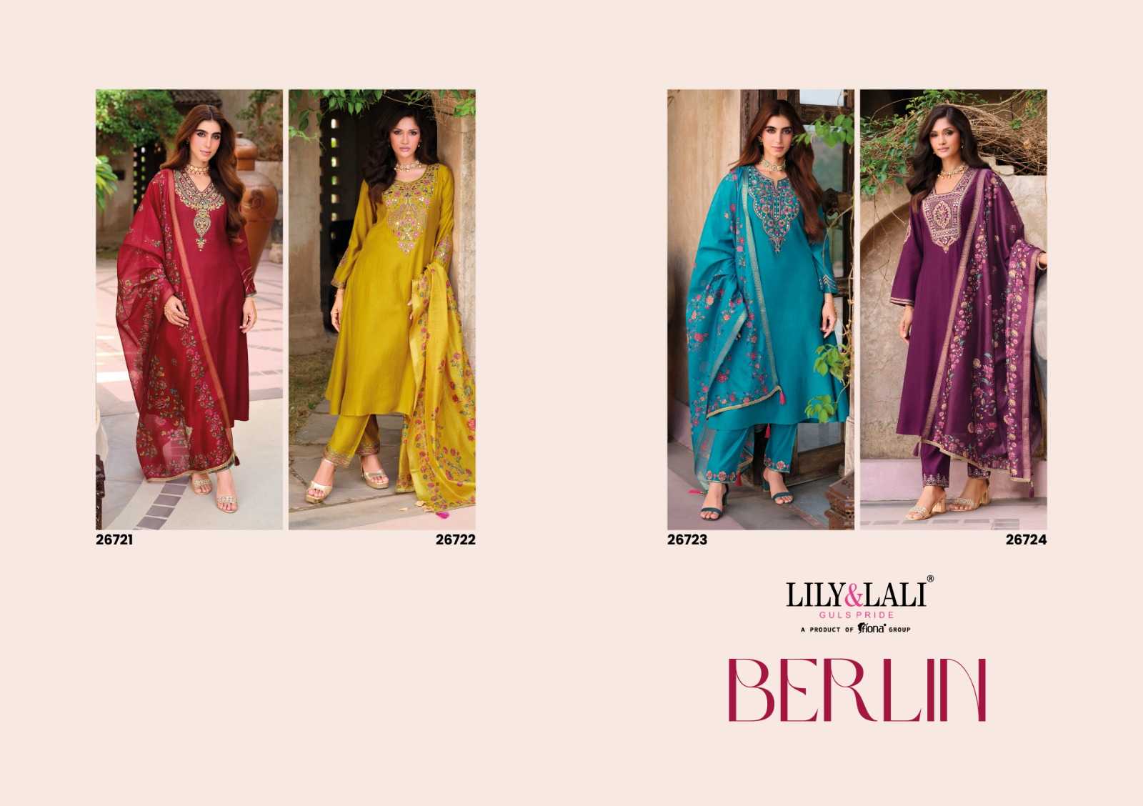 Lily & Lali Berlin catalog mirraw kurtis india