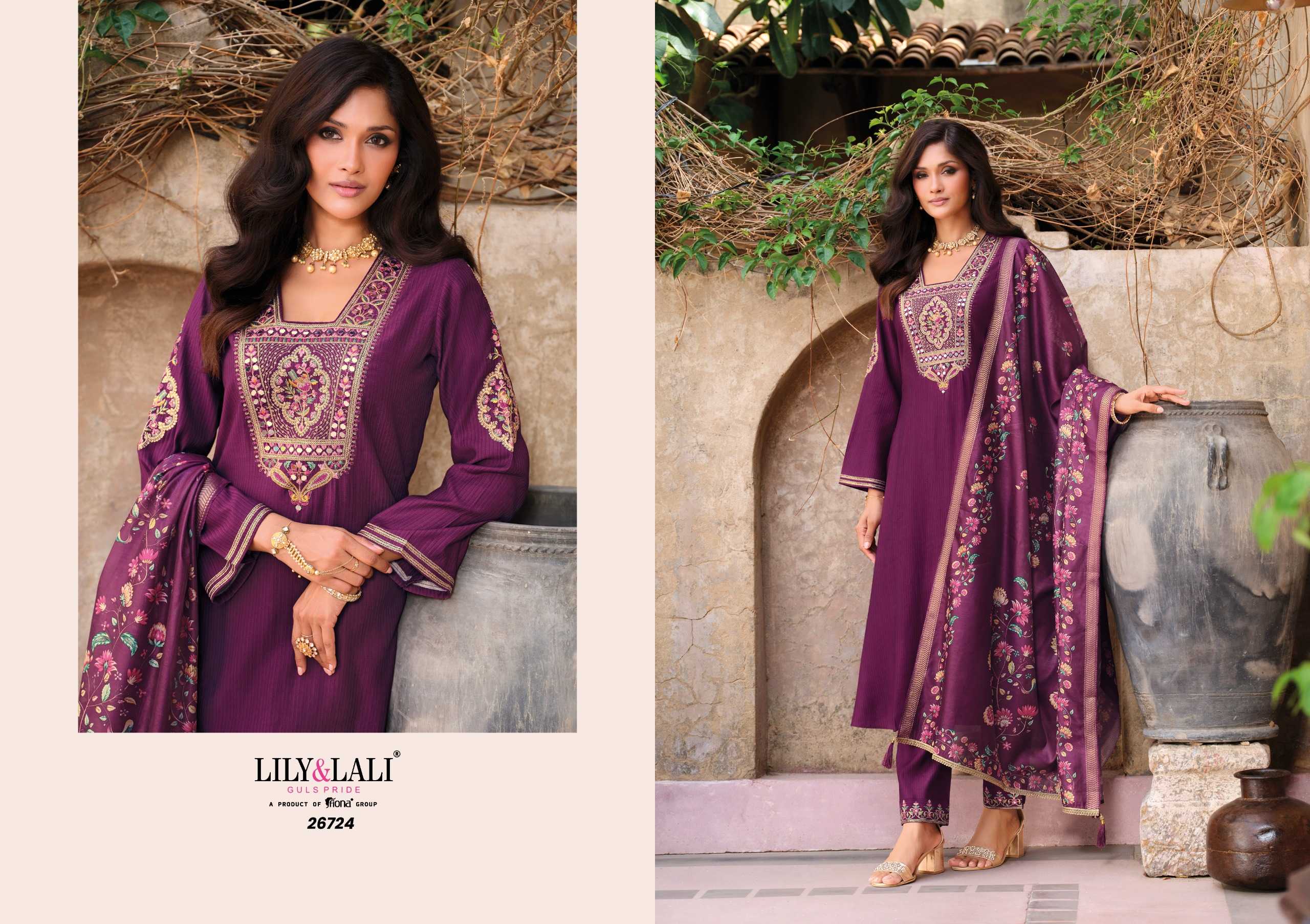 Lily & Lali Berlin catalog mirraw kurtis india