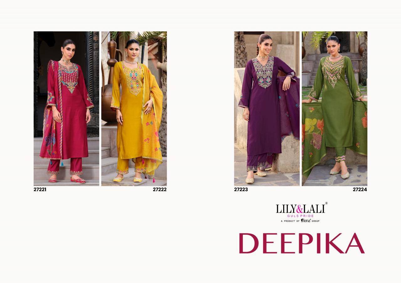 Lily & Lali Deepika catalog manufacturing kurti company in india