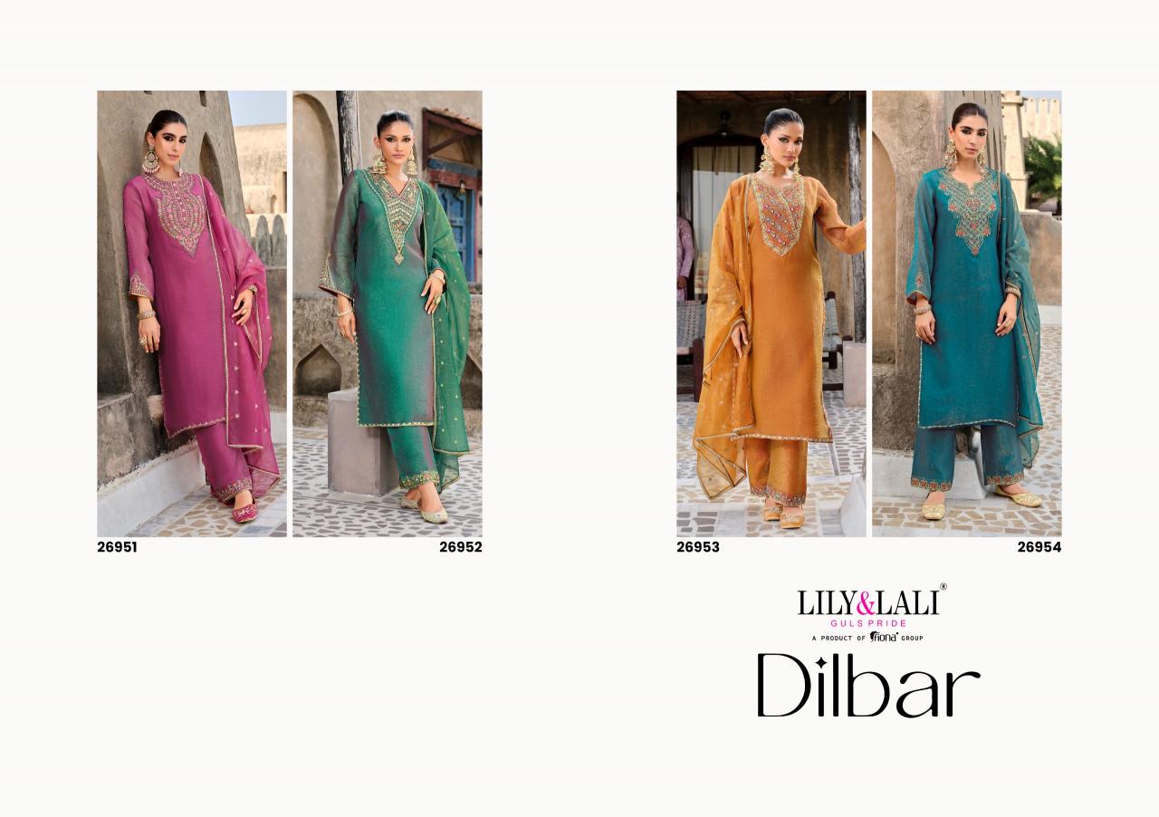 Lily & Lali Dilbar catalog warm kurtis online india