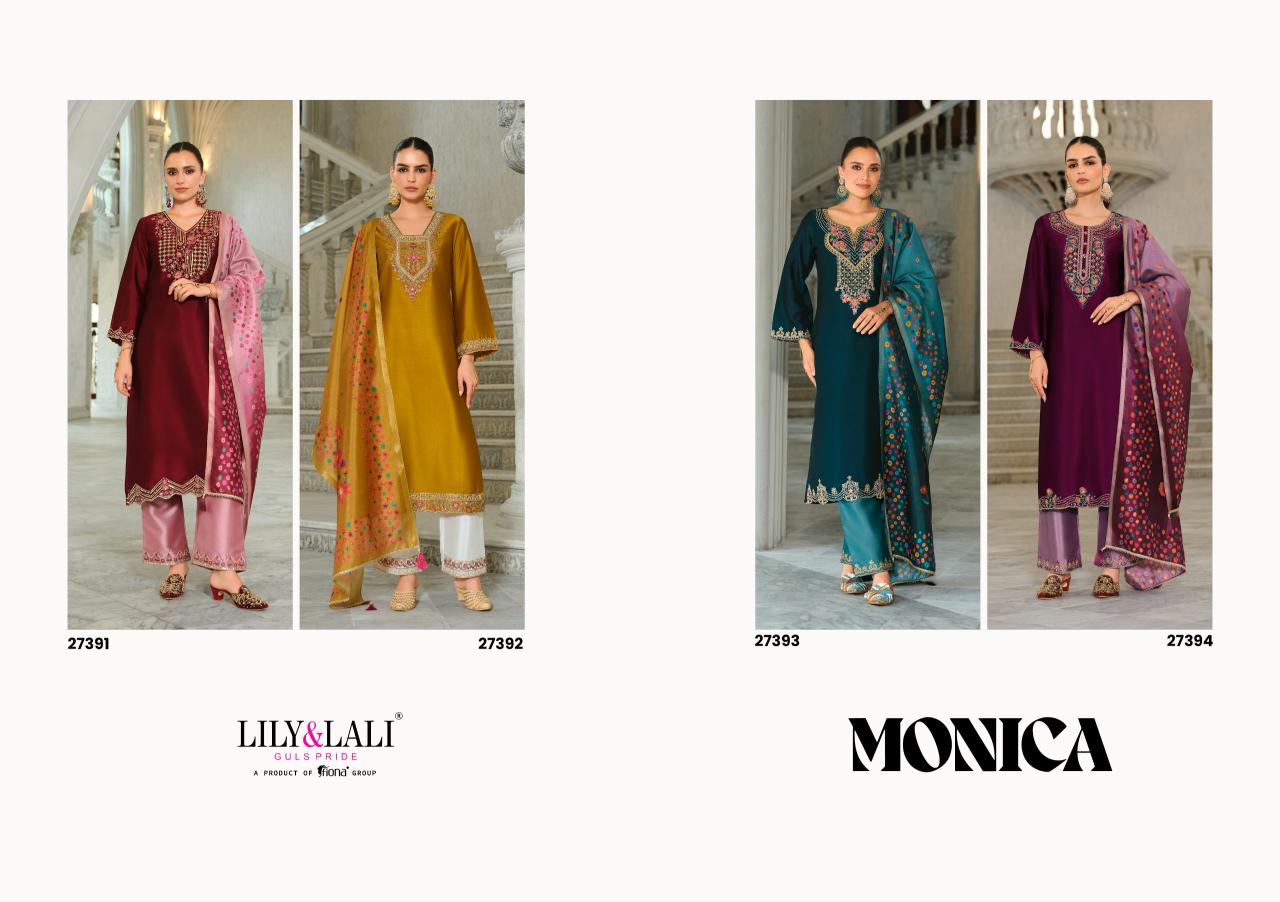 Lily & Lali Monica catalog sabhyata kurtis online india