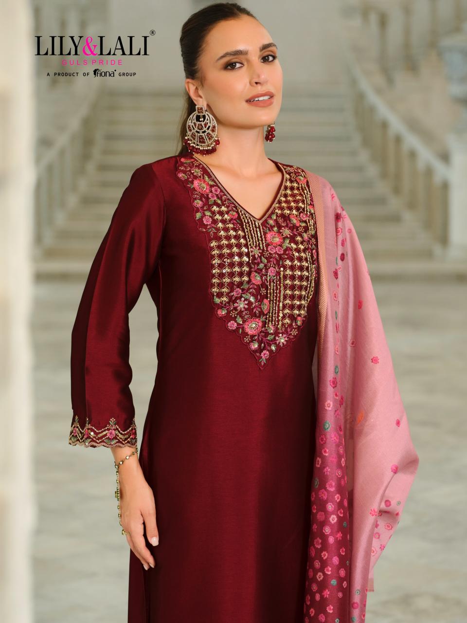 Lily & Lali Monica catalog sabhyata kurtis online india