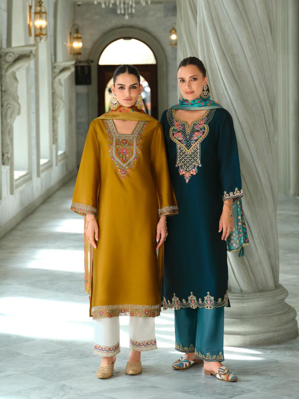 Lily & Lali Monica catalog sabhyata kurtis online india
