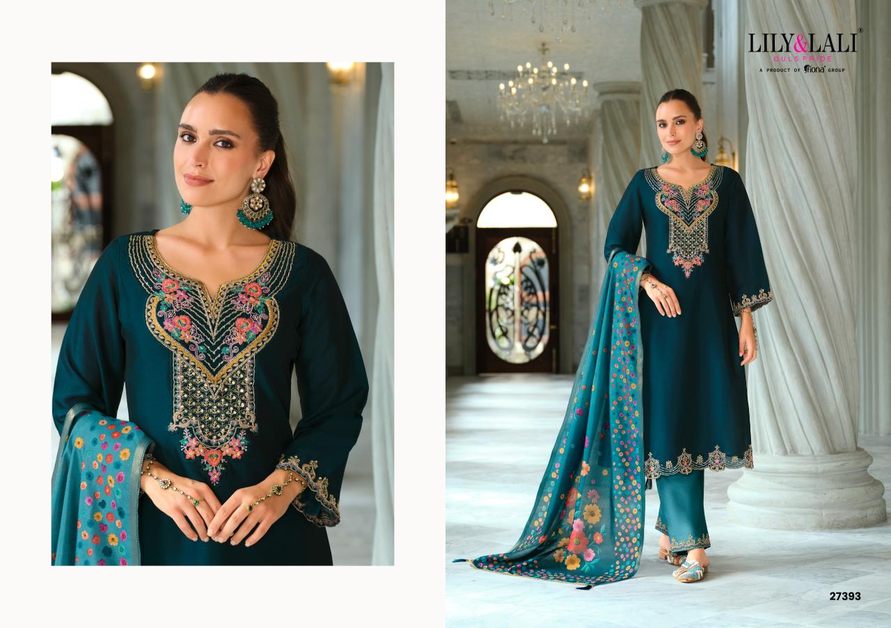 Lily & Lali Monica catalog sabhyata kurtis online india