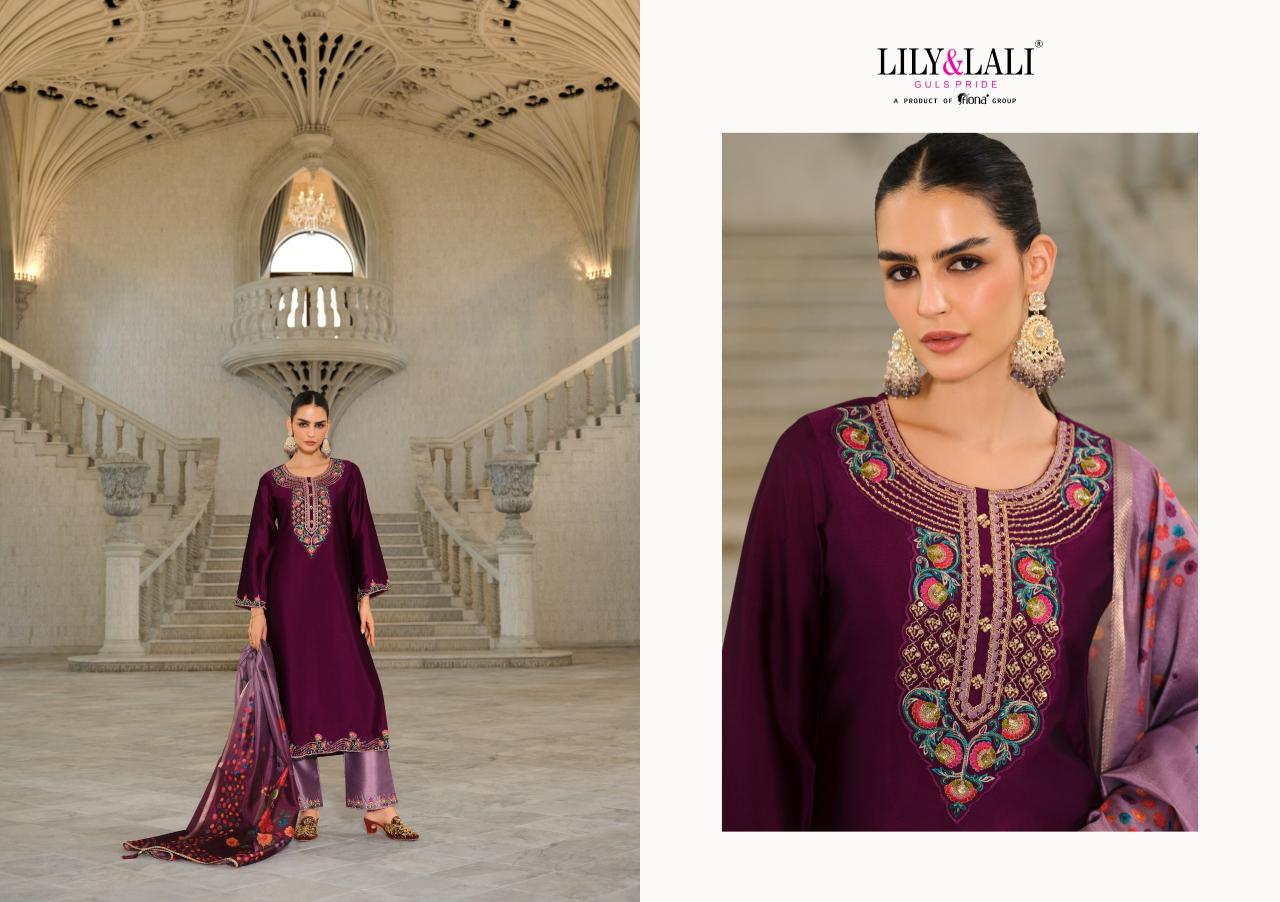 Lily & Lali Monica catalog sabhyata kurtis online india