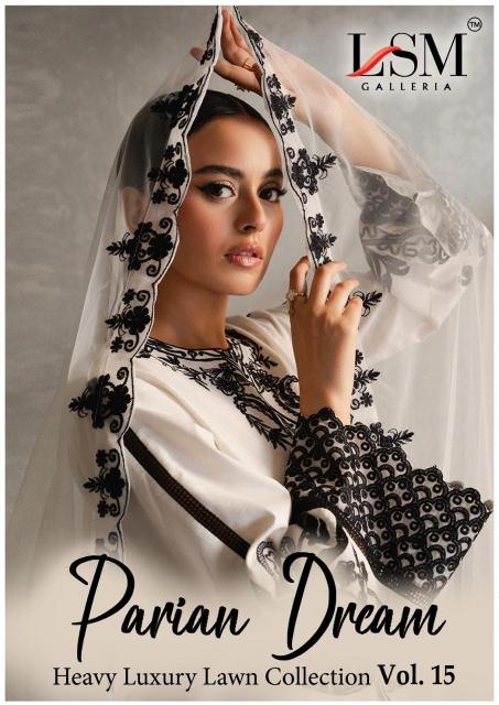 Lsm Pariam Dream Vol-15 – Karachi Dress Material - Wholesale Catalog