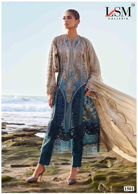 Lsm Pariam Dream Vol-15 – Karachi Dress Material - Wholesale Catalog