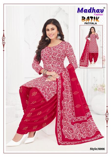 Madhav Batik Patiyala Vol-6 – Dress material - Wholesale Catalog