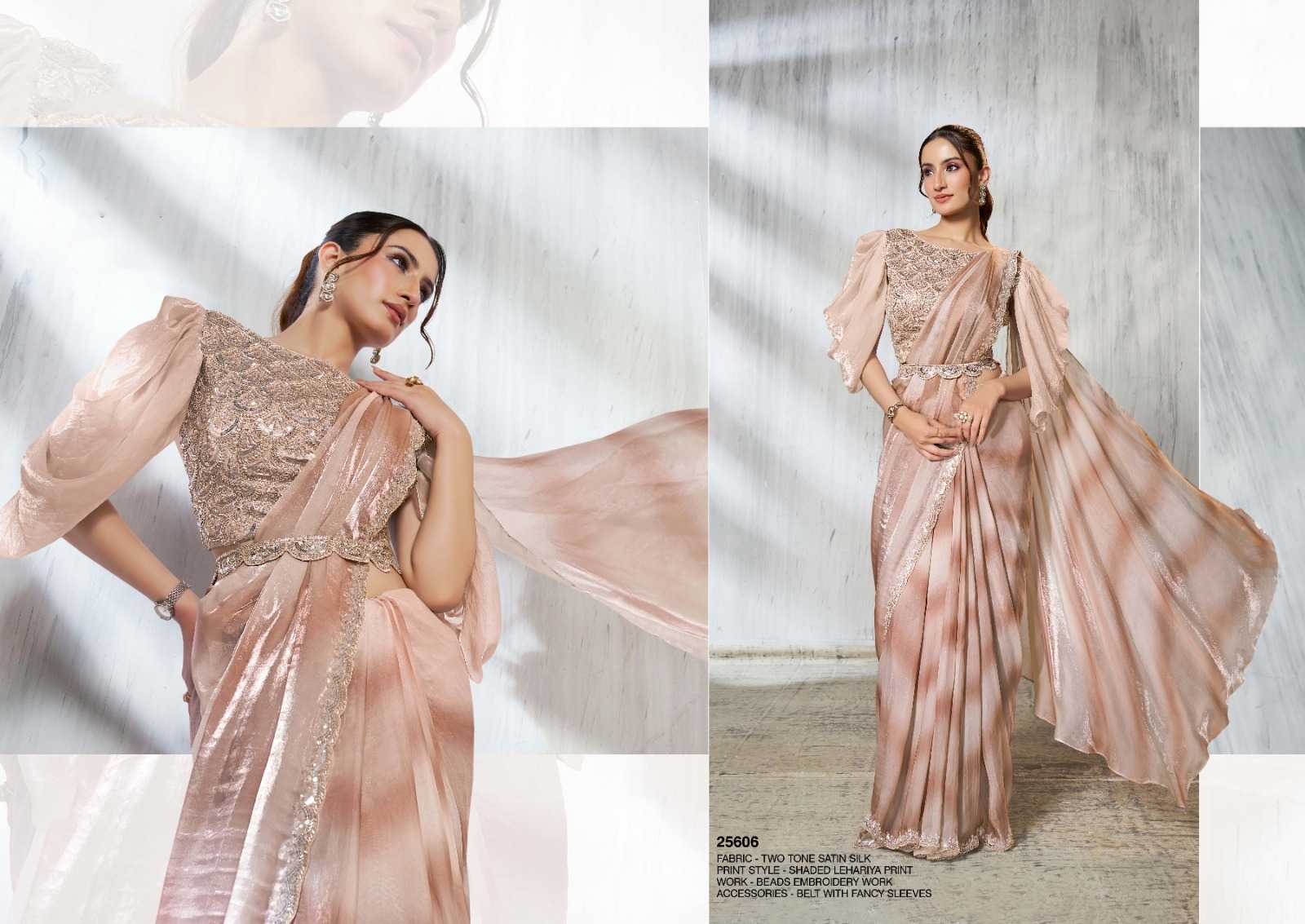 Mahotsav Mohmanthan 25600 Series Soiree Catalog big brands of fancy sarees in surat