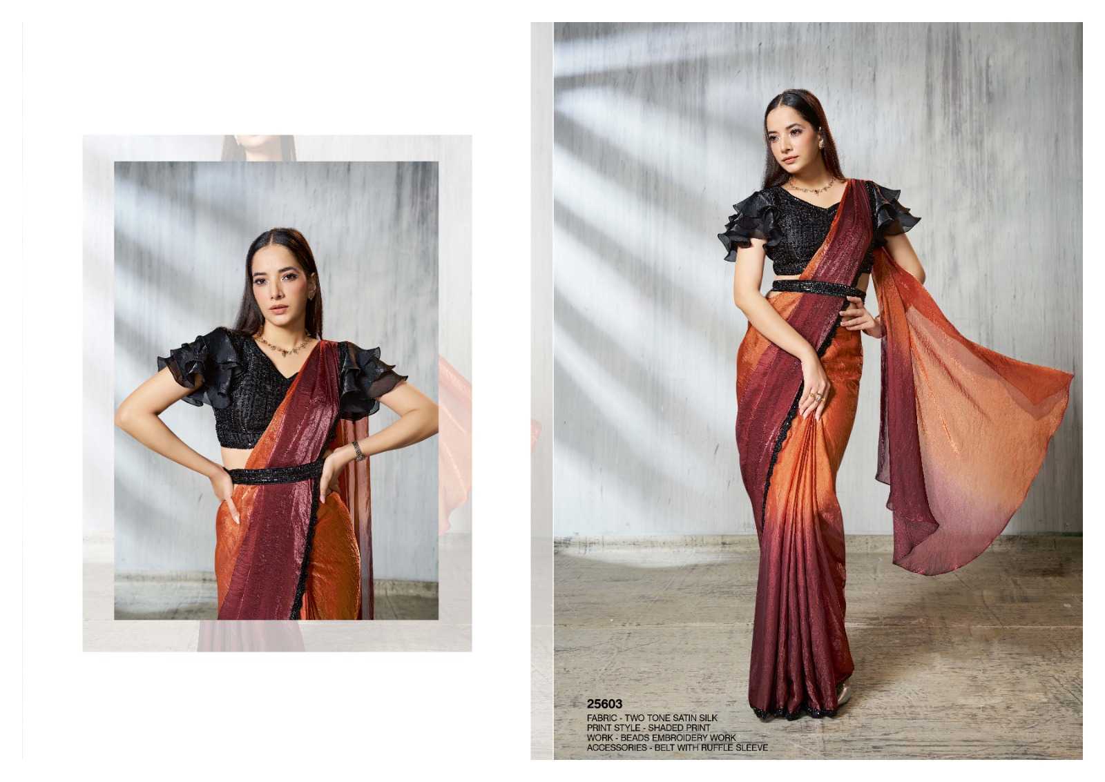Mahotsav Mohmanthan 25600 Series Soiree Catalog big brands of fancy sarees in surat
