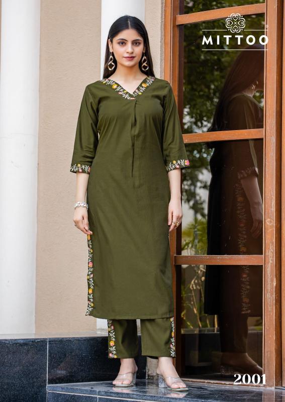 Mittoo Ansuya catalog famous brands for kurtis in india
