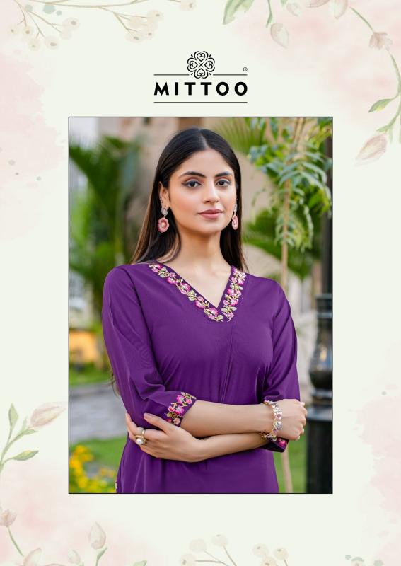 Mittoo Ansuya catalog famous brands for kurtis in india