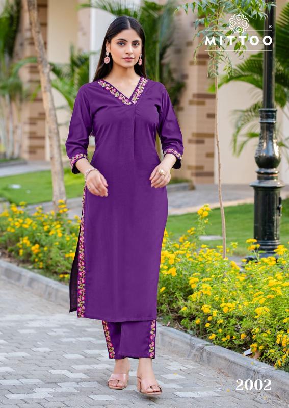 Mittoo Ansuya catalog famous brands for kurtis in india