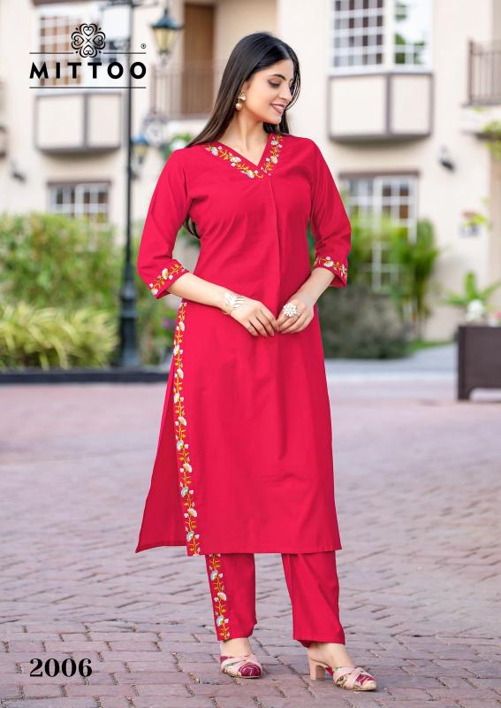 Mittoo Ansuya catalog famous brands for kurtis in india