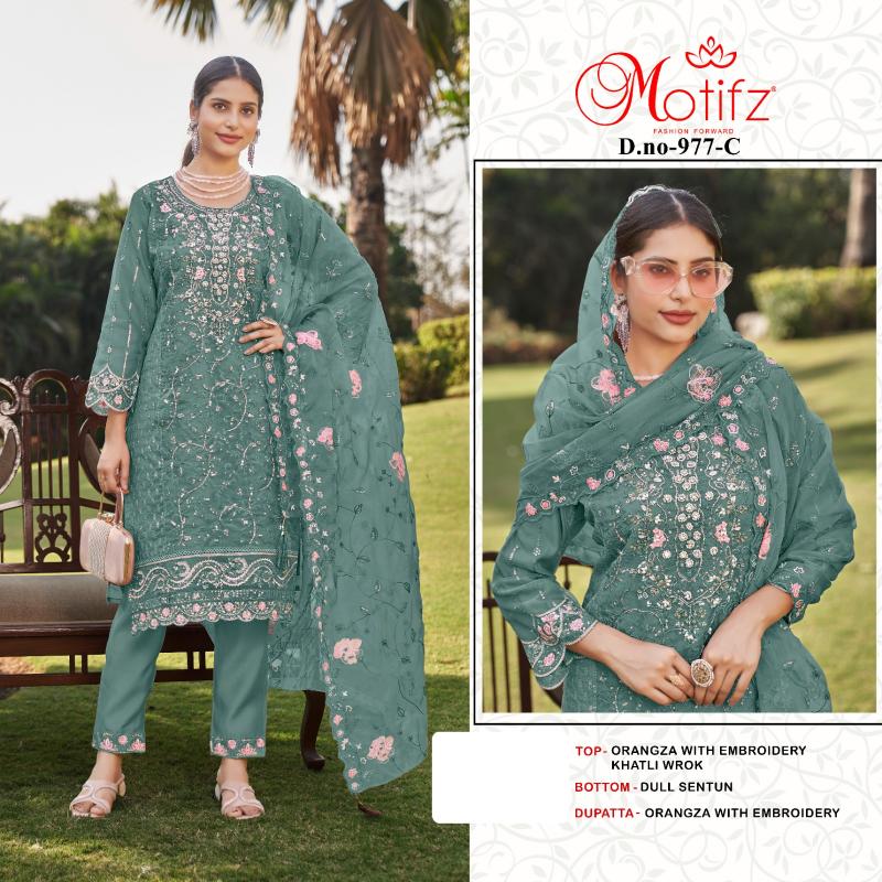 Motifz 977 catalog pakistani suits online india wholesale