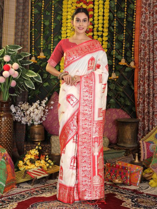 Mridula Silk by astita fancy designer SILK fabric saree wholesale with Fancy latkan 