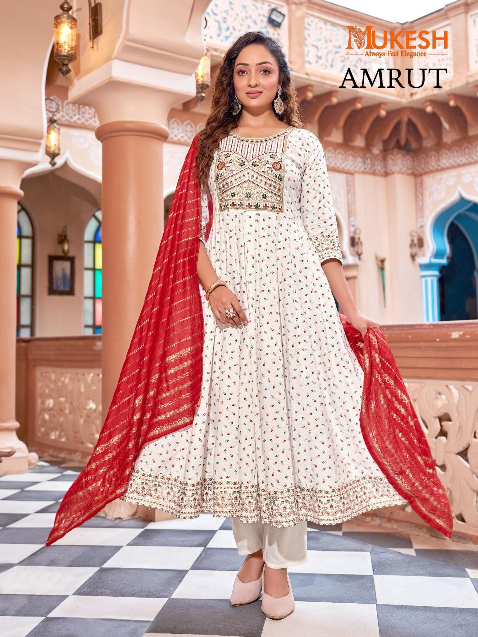 Mukesh Amrut catalog ladies kurti buyers in india