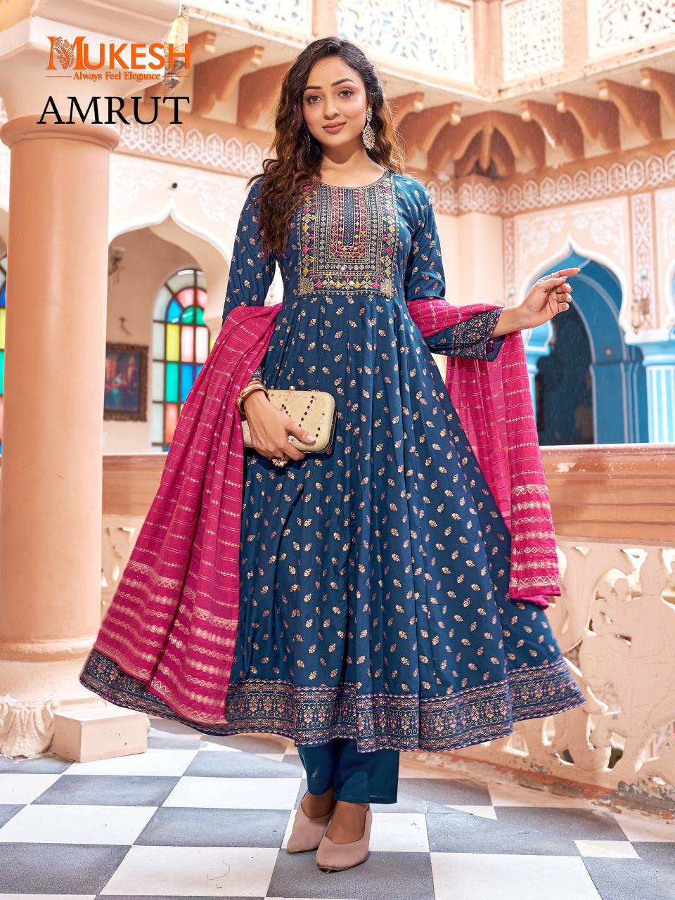 Mukesh Amrut catalog ladies kurti buyers in india