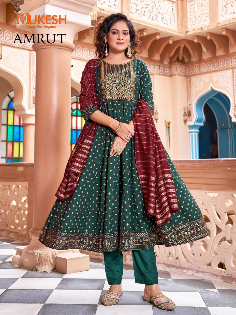 Mukesh Amrut catalog ladies kurti buyers in india