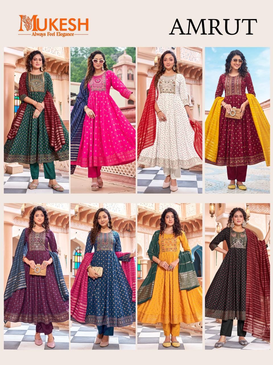 Mukesh Amrut catalog ladies kurti buyers in india
