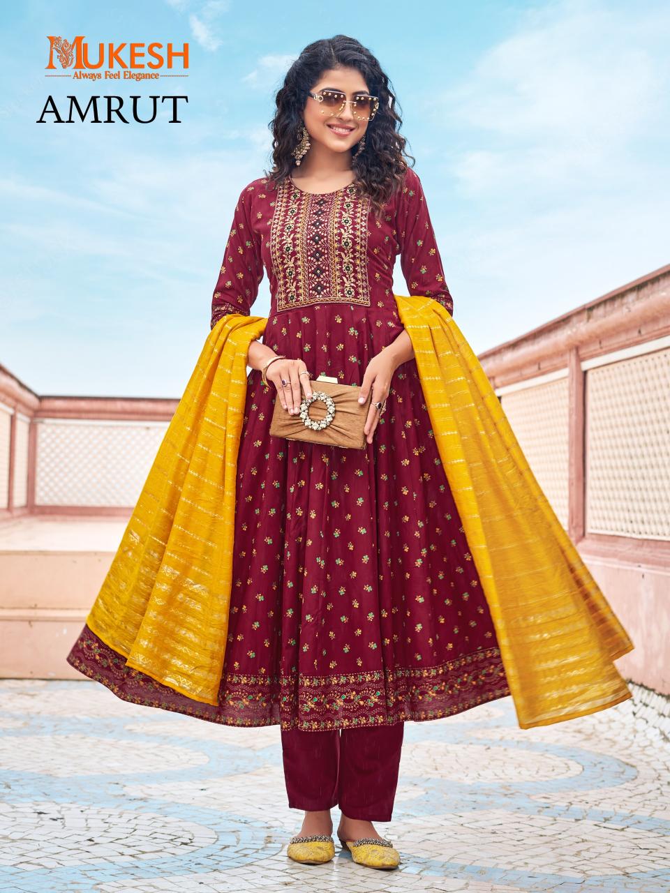 Mukesh Amrut catalog ladies kurti buyers in india