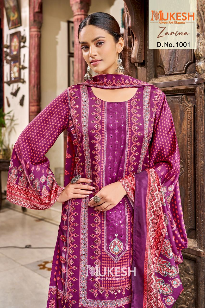 Mukesh Zarina catalog pakistani readymade suits wholesale